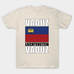 Flag of Liechtenstein T-Shirt